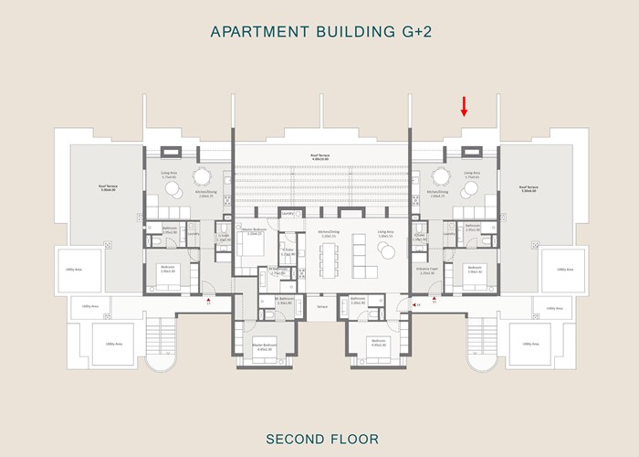 1 BR Apartment with roof terrace - 5